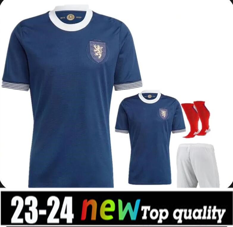 Escócia 150º aniversário camisas de futebol home edição especial TIERNEY DYKES ADAMS camisa de futebol CHRISTIE McGREGOR McGINN McKENNA masculino kit infantil uniformes 16-4XL