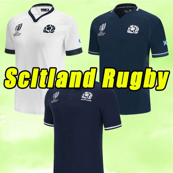 Escocia 2023 Rugby Jersrys Equipo nacional local Escocia POLO Camiseta Rugby Jersey Camisas para hombre 2024 Nuevo 4XL 3XL 5XL Copa del mundo de distancia Sevens Entrenamiento 23 24