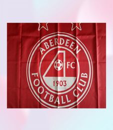 Schotland Aberdeen FC 35ft 90cm150cm Polyester EPL vlaggen Banner Decoratie Flying Home Garden vlag Feestelijke geschenken 505050639