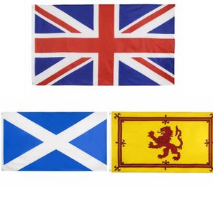 Bandera de Escocia 90150cm Royal Lion National 3x5ft Banner de decoración de impresión digital DHL4209960