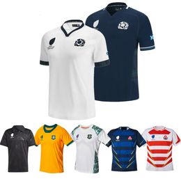 Schotland Japan Portugal RUGBY JERSEY AUSTRALIË Zeeland Thuis weg rugbyshirt op maat gemaakte t-shirt 240130