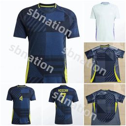 Maillot de football de l'équipe nationale d'Écosse 2024, maillot de football pour hommes et enfants, 24 25