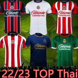 2022 2023 Chivas de Guadalajara truien 200ste verjaardag Derde 22 23 A.ZALDIVAR CALDERON J.MACIAS BRIZUELA A.VEGA F. BELTRAN thuis uit Alvarado HOMBRE voetbalshirt