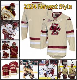 Scott Clemmensen Jimmy Hayes Boston College Jersey Kevin Hayes Custom gestikte heren Jeugd Christopher Brown Jack Ocallahan Boston College Eagles Hockey Jerseys