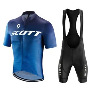 SCOTT ensemble de cyclisme uniforme de vélo maillot d'été maillots de vélo de route vêtements vtt vêtements respirants 240318
