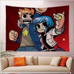 Scott Pilgrim Tapestry suspendu bohemian tapisserie bohemian mur tapissions mandala