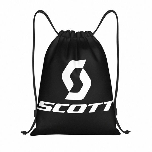 Scotts Logotipo de la bicicleta Mochila con cordón Bolsas de fútbol Bolsa de gimnasio Bolsa de bicicleta resistente al agua Mochila para senderismo d8xs #