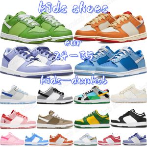 Zapatos para niños SB Entrenadores para niños Diseñador Panda Negro Niños Bebé Chunky Casual Caminar Jóvenes Deportes para niños pequeños Tamaño 24-35