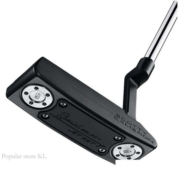 Scotty Putter Fashion Designer Golf Select Jet Set Limited 2Add Golf Putter Black Club 32/33/34/35 pouces avec ER Logo Drop Livilor Sports 630