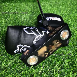 Scotty Putter Fashion Designer Men's Golf Putter Skull Gold main droite de haute qualité 32/33/34/35 pouces Couverture 265