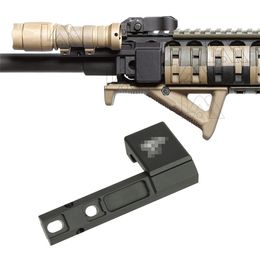 Montaje compensado de luz Scout para la serie Surefire M300 M600 M300V montado en riel Picatinny Weaver