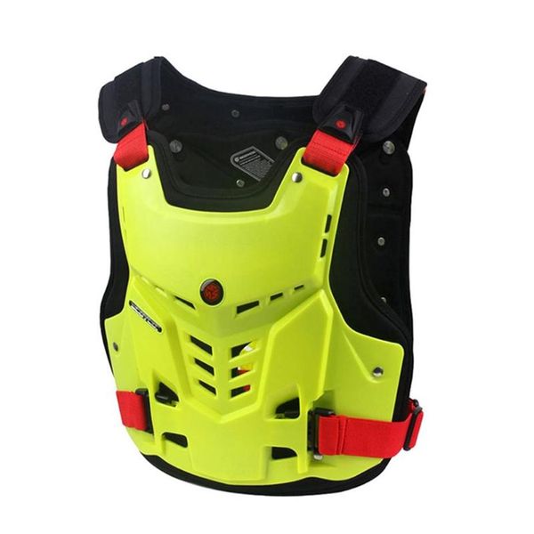 Armadura de cuerpo de motocicleta SCOYCO, chaqueta de Motocross, chaleco para Moto, Protector de pecho y espalda, equipo de protección para moto todoterreno 252v