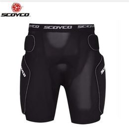 SCOYCO P-01 moto armure pantalon Motobike vélo respirant cul équitation course pantalon Motocross Shorts Protector333W