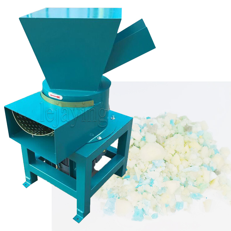 Sucata esponja de machine briturador de espuma esponja triturador de esponja de esponja de lixo sólido triturador de resíduos sólidos
