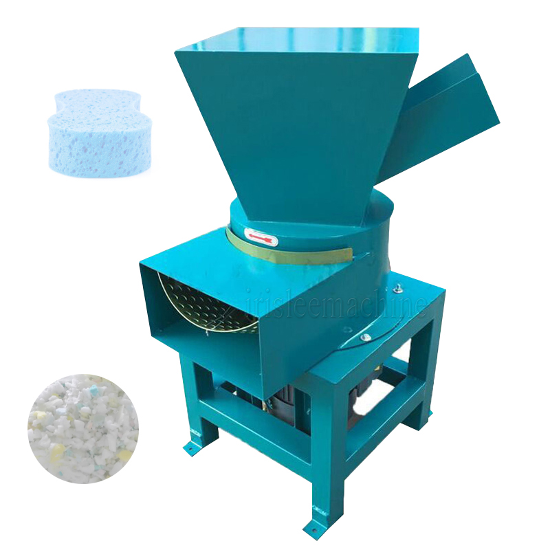 Scrap sponge shredding machine Foam crusher Sponge crusher for sale Solid Waste Crusher