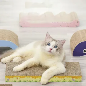Scratchers Cat Claw Board Duurzaam geen schuur puin Meerdere vormen Wearresistent geïntegreerd slijpen met golfspeeltjes
