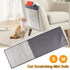 Scratchers Kat Krabmat Bankbeschermer Met 2 Zakken Natuurlijke Sisal Kat Scratcher Couch Armleuning Hoes Eenvoudige Installatie Kraspad
