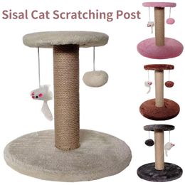 Poste à gratter pour chat, mignon, cadre d'escalade, jouet, planche à saisir en sisal, produits multifonctionnels pour animaux de compagnie, herbe à chat en sisal, jouet