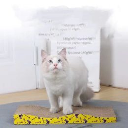 Grattoirs pour chats, jouets pour animaux de compagnie, planche à gratter, tampon en carton ondulé, meulage des ongles, meubles de protection interactifs, jouet à gratter pour chats