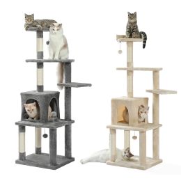 SCRAYERS Domestic Domestic Cat Cat Frame Cat Cat Scratching Post Tree Scratcher Pole Meuble Cat Toy Plac Zabaw DLA Kota Pet Produits