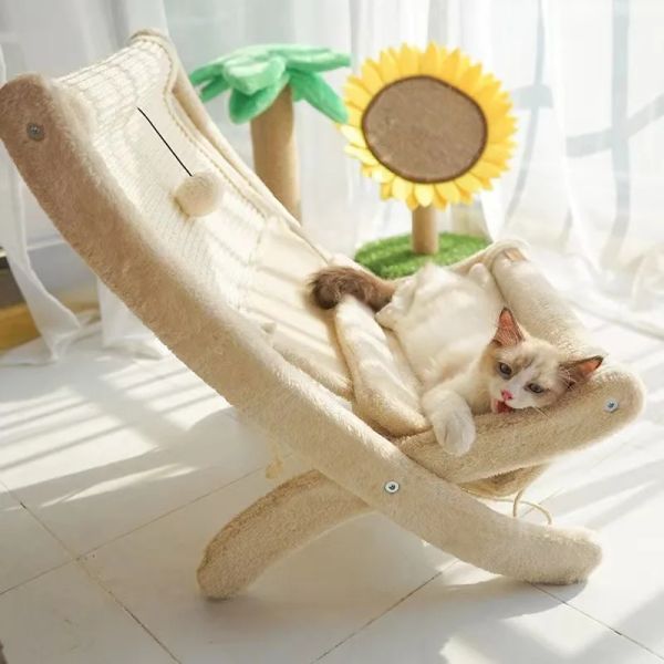 Grattoirs miel pour animaux de compagnie, arbre à chat, maison, escalade, chaise pour animaux de compagnie, hamacs, planche à gratter, quatre saisons, litière pour chat, jouets à griffes, livraison directe