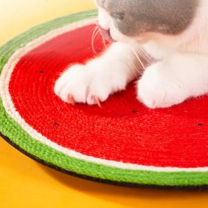 SCRACKERS TOYS Pet Wall Furniture Mat Mat Cat Cat Sisal Pad Cat Scratcher Cactus Sisal Scratcher