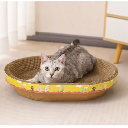 SCRAYERS WORSE PET PET CAT TOY NON-LILT CONDU CONTRACTÉ PADE NEST TRACLING CLAWS CLAWS ACCESSOIRES POUR CATS pour les chats