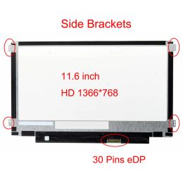 Écran 11.6 "Remplacement pour HP 7265NGW HD 1366X768 EDP 30 Pins Matrice d'affichage LCD LCD pour l'ordinateur portable Tested