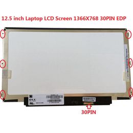 Scherm 12.5 "Laptopscherm voor HP EliteBook 820 G1 G2 G3 1366X768 Display 30PINS B125XTN02.0 LP125WH2TPB1 HB125WX1100 HB125WX1201