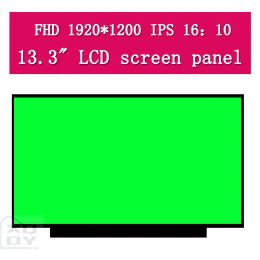 Écran 13.3 '' 1920x1200 non-SOUCH 100% SRGB 16:10 B133UAN01.1 Matrice LCD pour Dell Inspiron 13 5310 P145G P145G001 IPS 60Hz 30pins