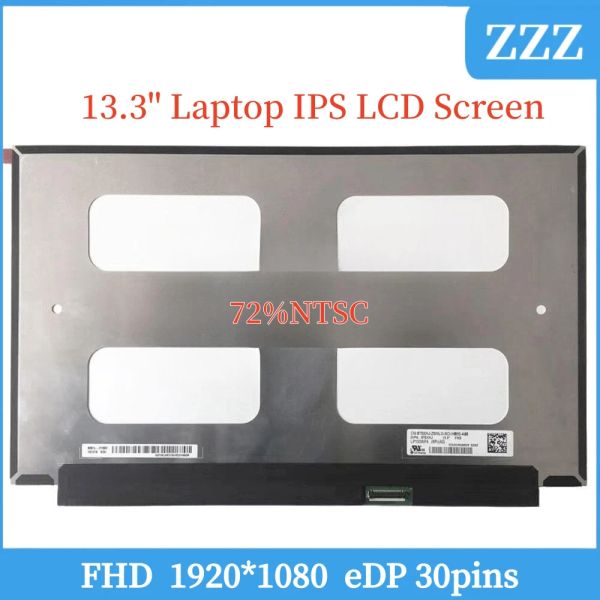 Écran 13.3 '' Panneau de matrice d'écran IPS IPS IPS LAPS LP133WF4SPA4 FIT LP133WF4SPA5 B133HAN04.2 72% NTSC 1920 * 1080 EDP 30pins