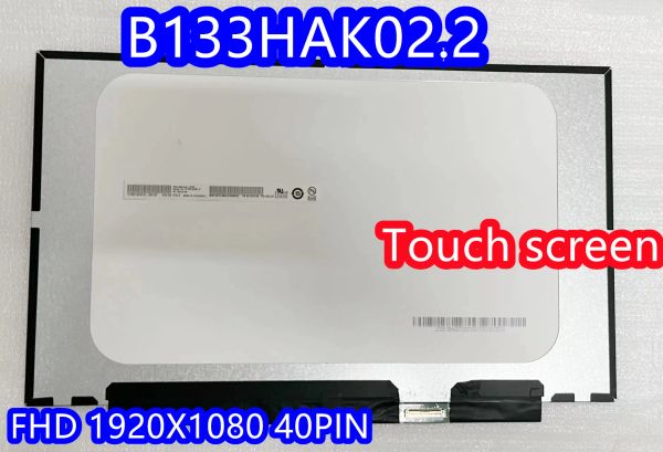 Écran 13.3 Écran tactile LCD ordinateur portable B133HAK02.2 R133NWF4 R5 pour Lenovo Thinkpad x395 X390 X13 L13 GEN 2 20NL 20NM 20Q0 20Q1 40PIN EDP