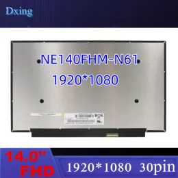 Écran 14.0 Écran LCD IPS ordinateur portable NE140FHMN61 pour Lenovo Thinkpad X1 Carbon 7th 8th Gen T490 T495S T14 Gen1 400Nit 1920x1080 FHD 30pin