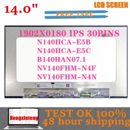 Écran 14.0 "30pins FHD 1920X1080 IPS N140HCAE5B FIT B140HAN07.1 NV140FHMN4T N4N N140HCAE5C BLAPTOP LCD Matrix numérique Matrix numérique