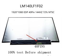 Écran 14.0 "Pouce Affichage de l'écran LCD ordinateur portable LM140LF1F02 LM140LF1F02 pour Lenovo Xiaoxin Air 14 2020 120Hz FHD 1920X1080 IPS 40pin