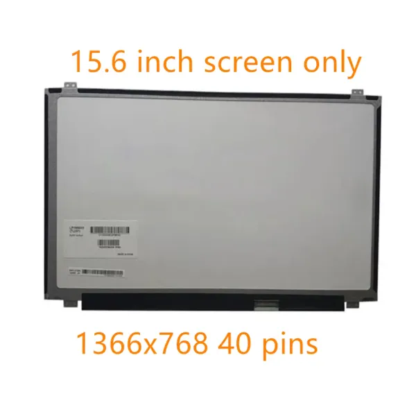 Pantalla de 15.6 pulgadas Matriz LCD para Dell Inspiron 15 3521 Visualización del LED de la computadora portátil Slim Reemplazo de 40 pines