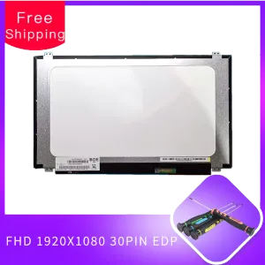 Pantalla 15.6 IPS capataz LCD Pantalla NV156FHMN42 N41 V8.0 Fit LP156WF6SPK1 B156HAN06.1 FHD 1920X1080 Panel de visualización LED 30pins EDP
