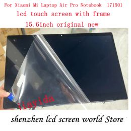 Scherm 15.6 "IPS 1920x1080 NV156FHMN61 Voorglas +LCD -schermmatrix Matrix voor Xiaomi Notebook Air Pro TM1701 171501