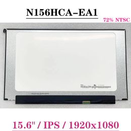 Écran 15.6 "Écran LCD d'ordinateur portable IPS N156HCAEA1 EDP 30pins FHD 1920x1080 Panneau d'affichage 72% NTSC