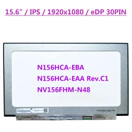 Scherm 15.6 "Laptop LCD -scherm N156HCAEBA FIT N156HCAAA REV.C1 NV156FHMN48 EDP 30PINS FHD IPS Display Matrix Panel