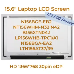 Écran 15.6 "Écran LCD d'ordinateur portable mince N156BGAEA2 FIT N156BGEEB2 NT156WHMN32 N42 B156XTN04.1 LP156WHBTPC1 / A1 LTN156AT37 AT39 30PIN EDP
