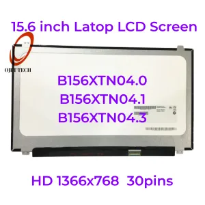 Screen 15.6inch Laptop Screen B156XTN04.0 B156XTN04.1 B156XTN04.3 NT156WHMN12 B156XTN07.0 07 HD 1366x768 LCD Matrix Display 30pin eDP