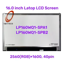 Écran 16,0 pouces Panneau LCD LP160WQ1SPB2 LP160WQ1SPA1 pour 2021 LG GRAM 16 16Z90P QHD EDP 40PIN IPS 100% DCIP3 Écran matriciel de l'ordinateur portable DCIP3