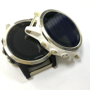 Écran pour Fenix 5S Sapphire, pièce de rechange pour écran LCD, noir/blanc (en option), couvercle avant pour réparation d'écran Garmin Fenix 5S Sapphire