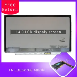Écran pour Lenovo ThinkPad T430U Écran LCD pour ordinateur portable B140XTN02.5 Matrice d'affichage LED 14.0 "HD 1366X768 40pin Matte Fru: 04W4447