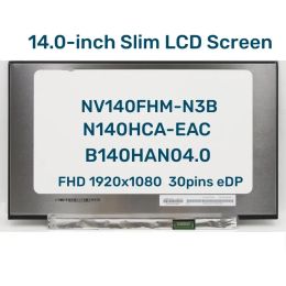 Panneau d'écran LCD pour ordinateur portable Affichage NV140FHMN48 B140HAN04.0 N140HCAEBA EAC pour Lenovo IdeaPad 330S14IKB 330S14ast FHD 30pin EDP