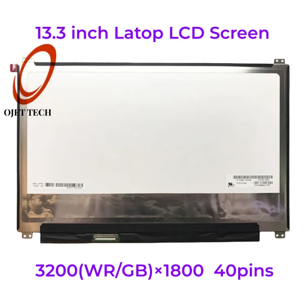 Écran LP133QD1SPB3 SPB2 SPA4 Matrice d'écran LCD pour ordinateur portable 13.3 