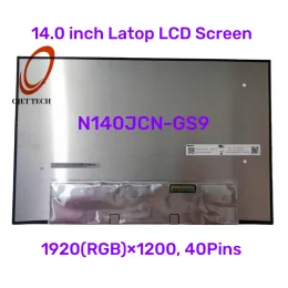 Écran N140JCNGS9 Fit R140NW4D R0 Panneau d'affichage IPS Écran tactile LCD IPS EDP 40pins 5M11C53215 14.0 "FHD 1920X1200