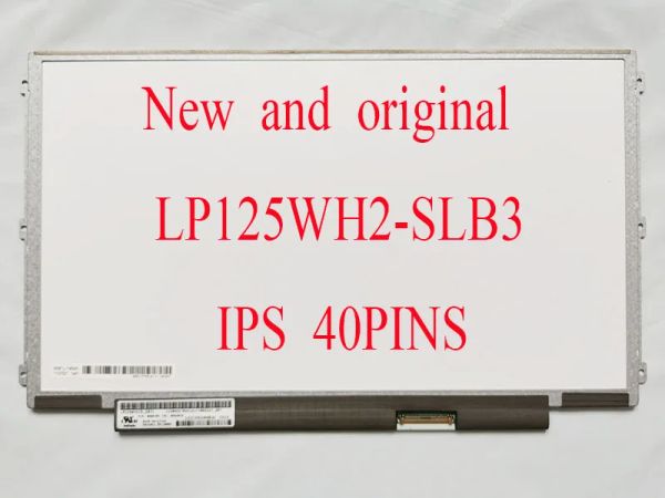 Pantalla nueva 12.5 IPS LCD Matriz para Lenovo ThinkPad U260 K27 K29 X220 X230 X220I X220T Pantalla LED LED LP125WH2 SLB1 SLB3 Matte