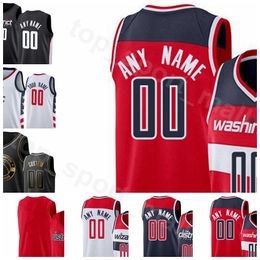 Sérigraphie Basketball Bradley Beal Jersey John Wall Rui Hachimura Thomas Bryant Moritz Wagner Davis Bertans